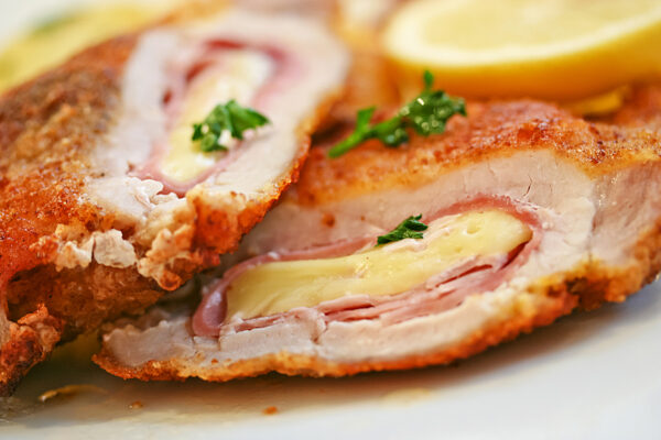 Cooking for One Pork Cordon Bleu