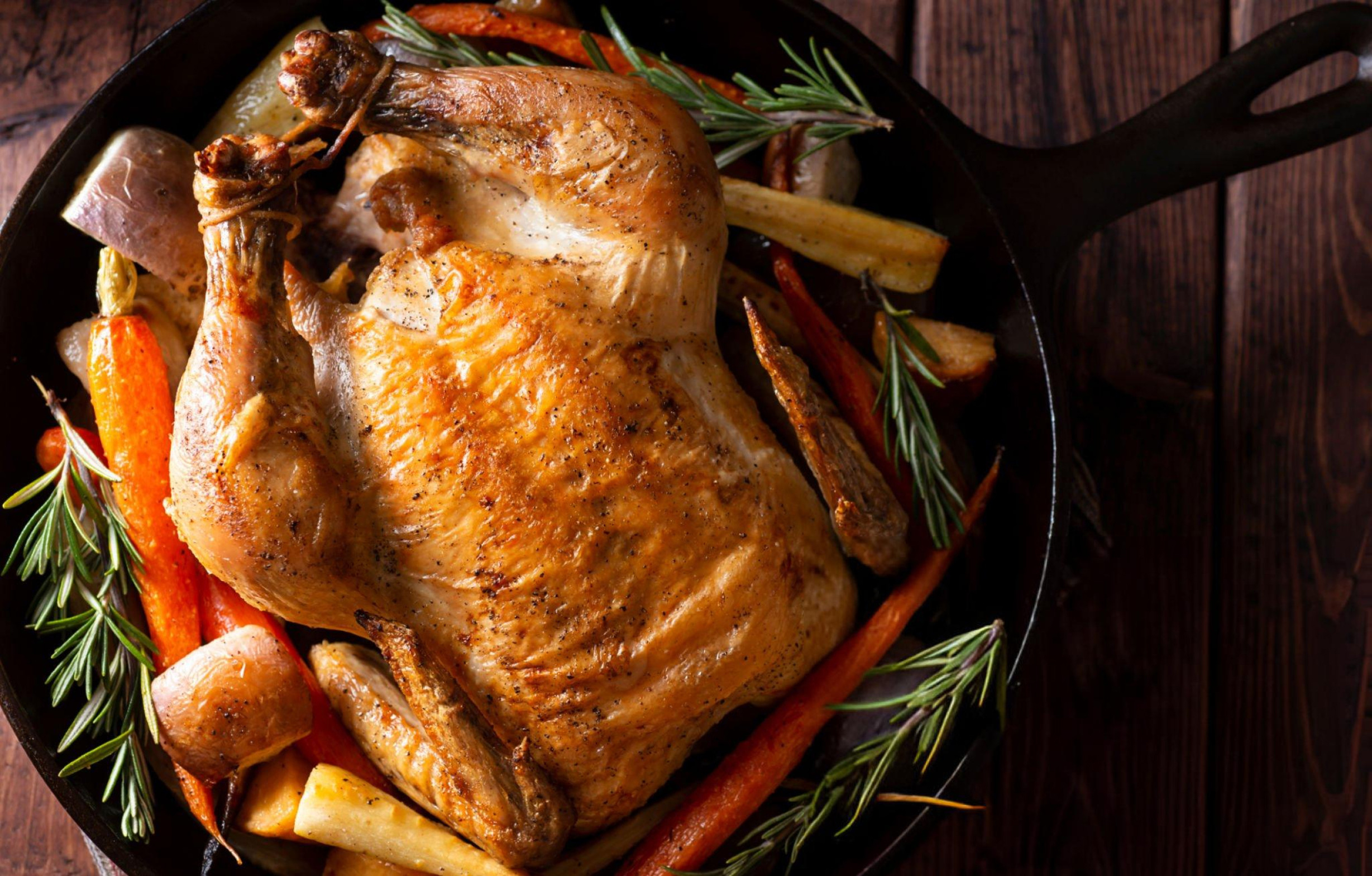 Roast Chicken with Root Vegetables