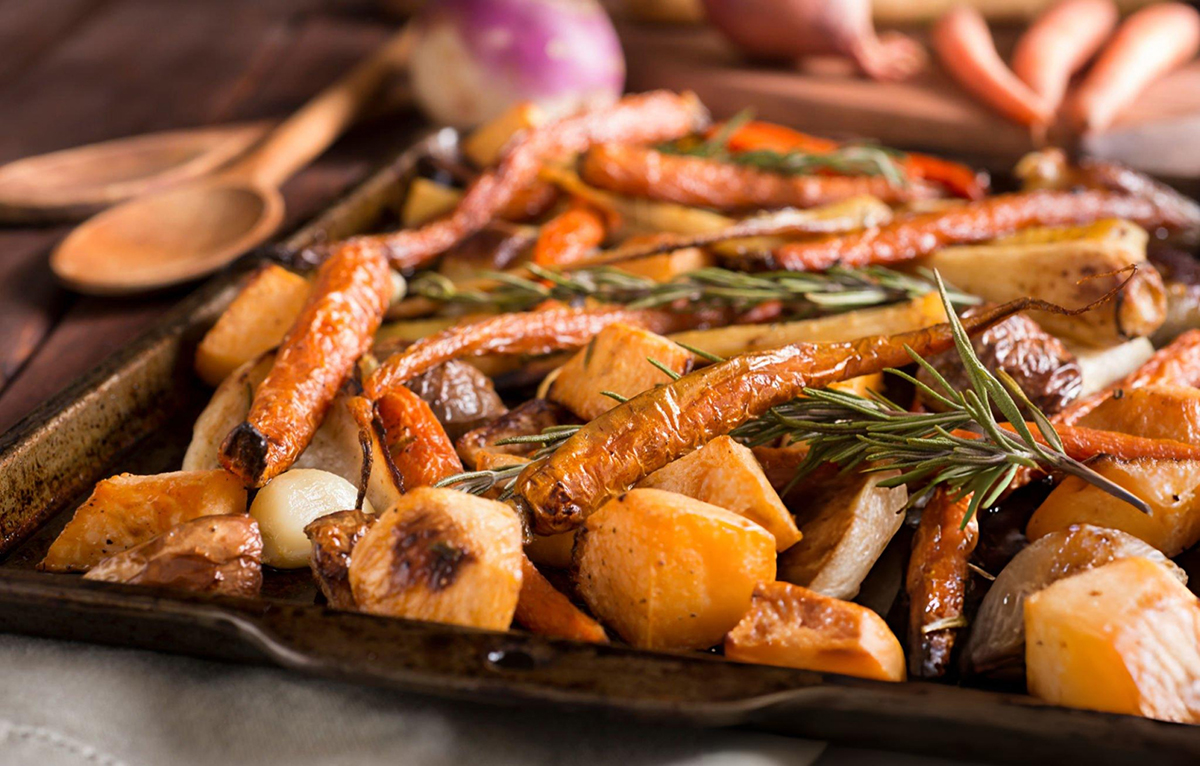 Roasted Winter Vegetables with Herbs