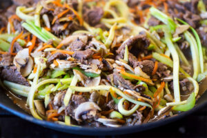 Zucchini Noodle Stir Fry