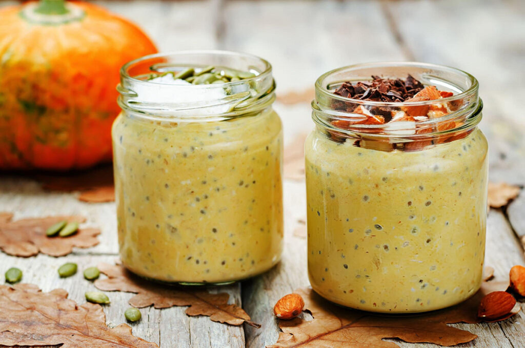 Pumpkin Spice Overnight Oats