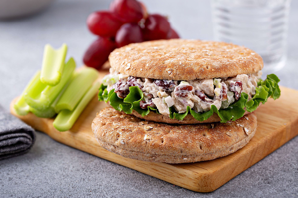 Cranberry Almond Chicken Salad