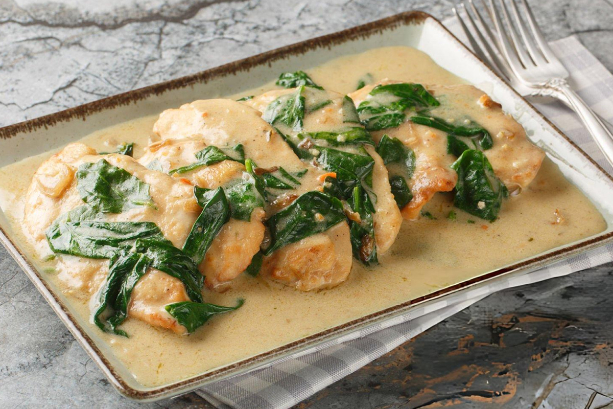 Creamy Chicken Florentine