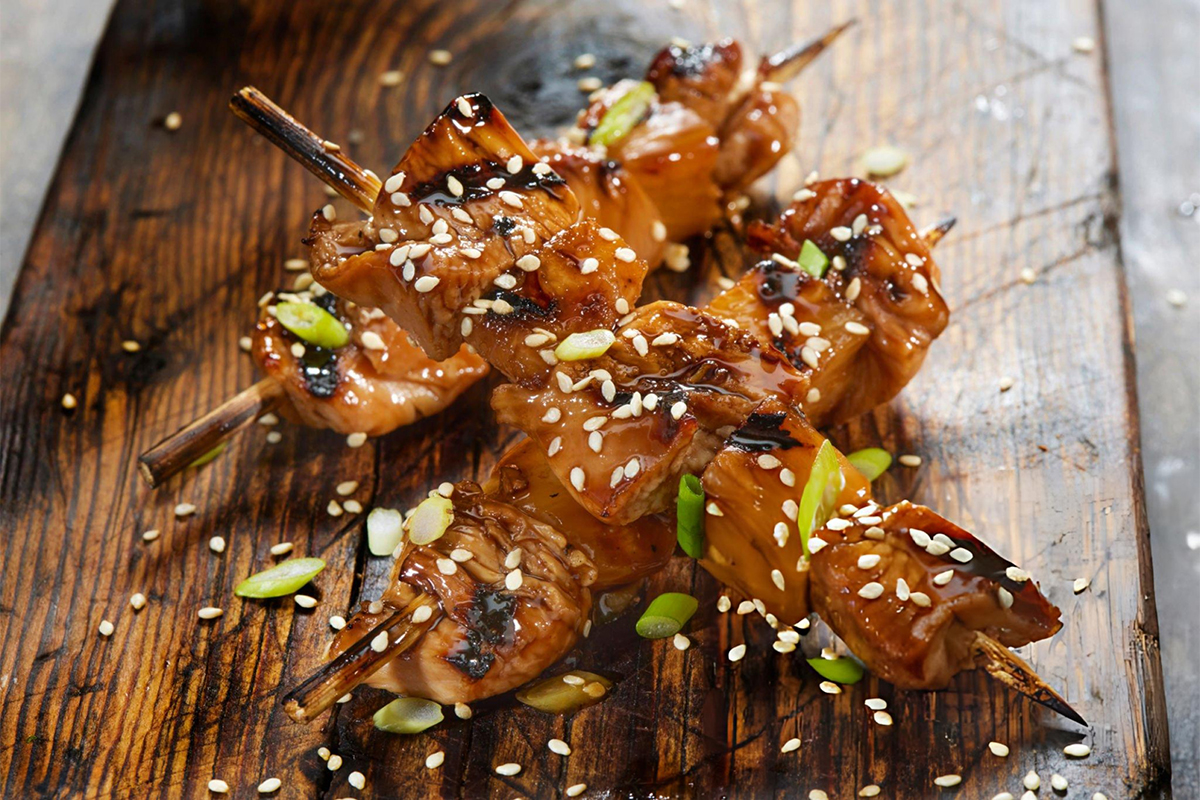 Teriyaki Chicken Skewers